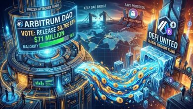 Arbitrum DAO Votes to Release $71M in Frozen ETH to DeFi United After Kelp DAO Exploit