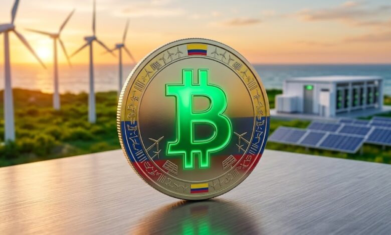Colombia Plans Green Bitcoin Mining with Renewable Surplus