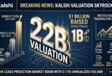 Kalshi Hits $22B Valuation After Massive $1B Series F Funding Round