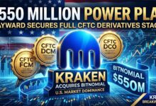 Kraken Secures CFTC Licenses With $550M Bitnomial Acquisition