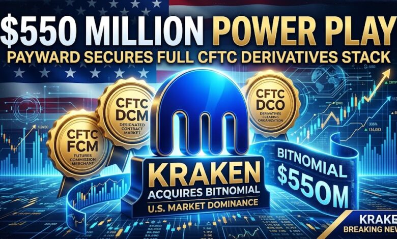 Kraken Secures CFTC Licenses With $550M Bitnomial Acquisition