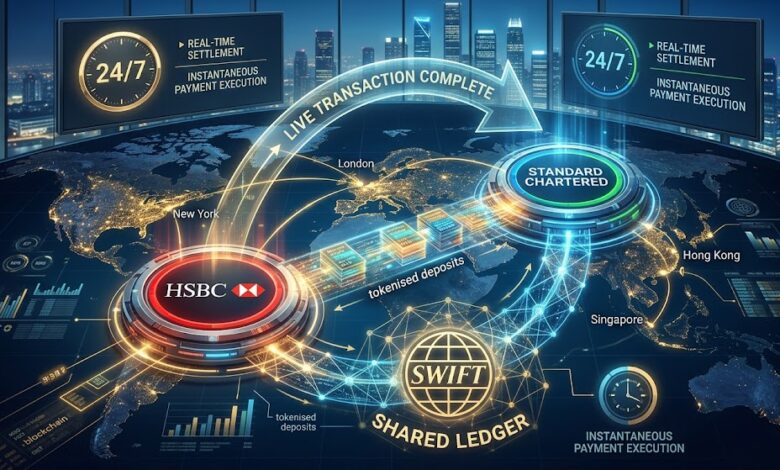 HSBC and Standard Chartered Run First Live Swift Ledger Transaction